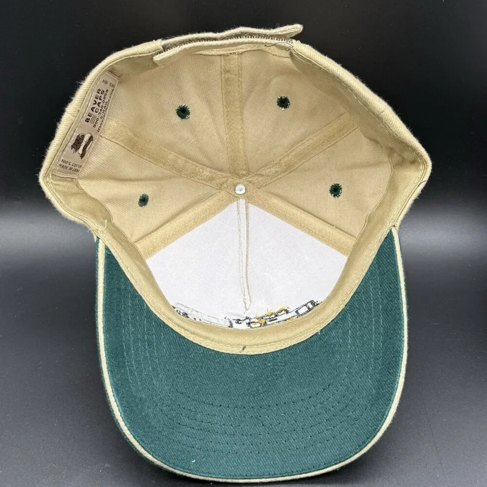 Unruh Brothers Inc Truckers Hat Cap Performix High Plains Green Tan Embroidered